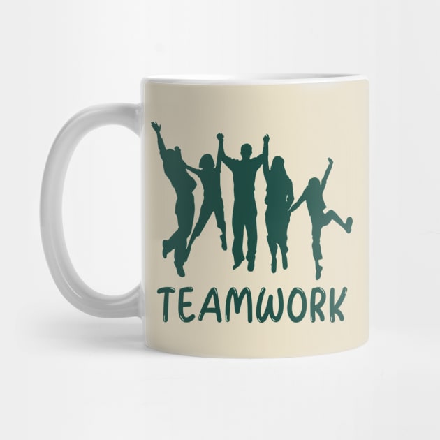 Teamwork makes the dreamwork tees by BeeZeeBazaar